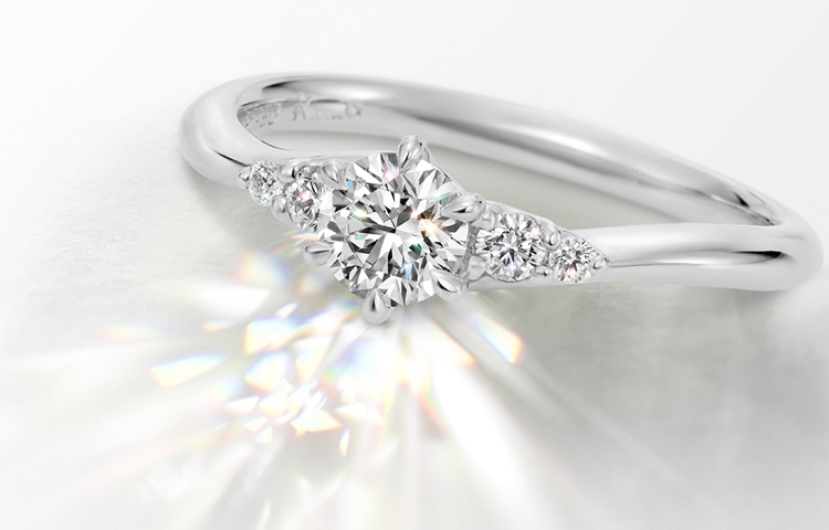 オーダーブランドだからできるダイヤモンドを輝かせるデザイン