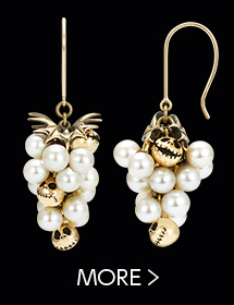「ジャック」のモチーフピアス　MORE