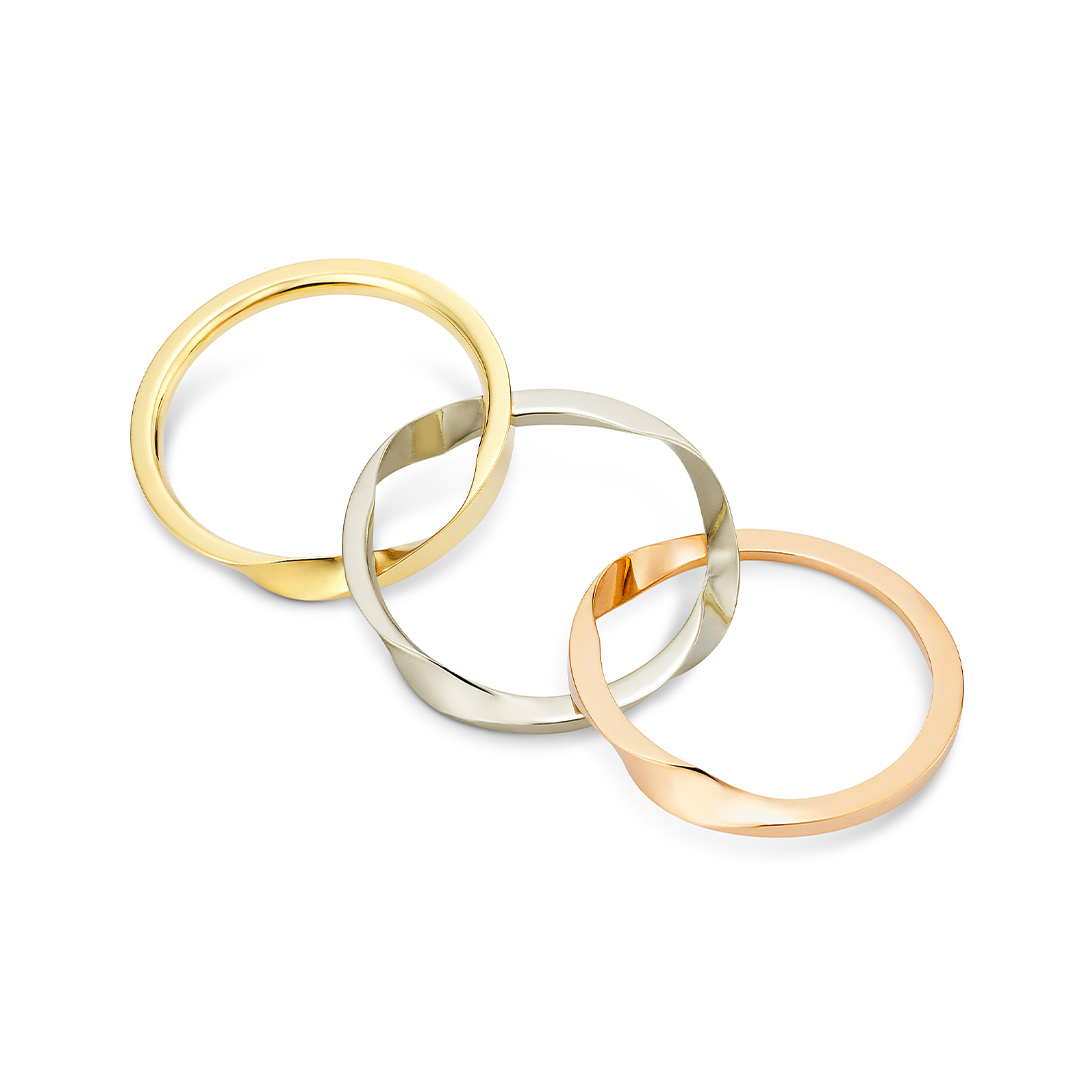 ギメルリング(3連)[RS-640]｜結婚指輪（マリッジリング）_1