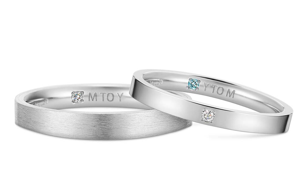 結婚指輪・婚約指輪におしゃれな刻印と一緒に入れるのにおすすめの宝石