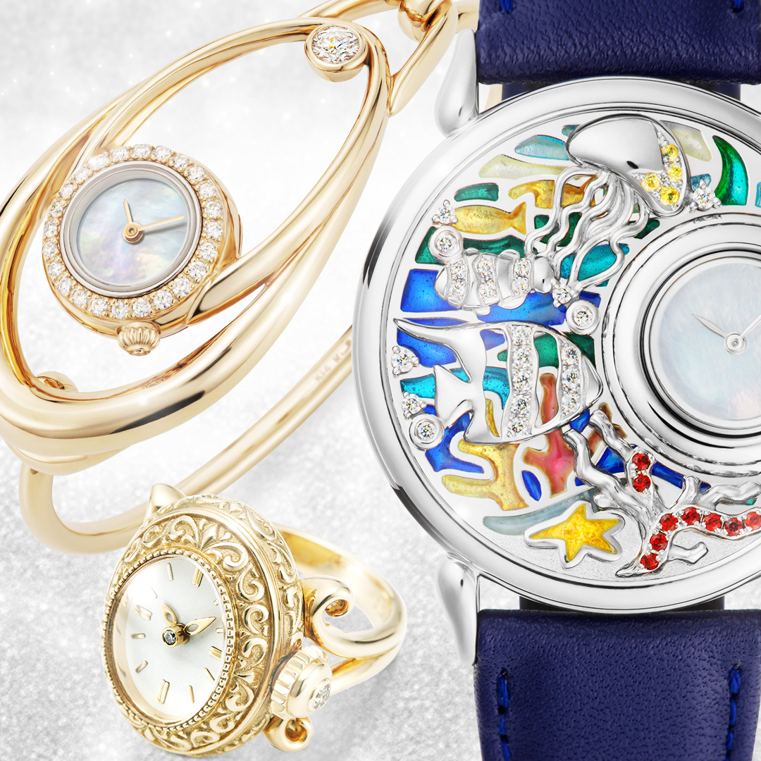 Jewelry with Watch』時計を取り入れたジュエリーアイテムの新しい提案 