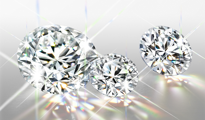 ダイヤモンドの自社研磨
