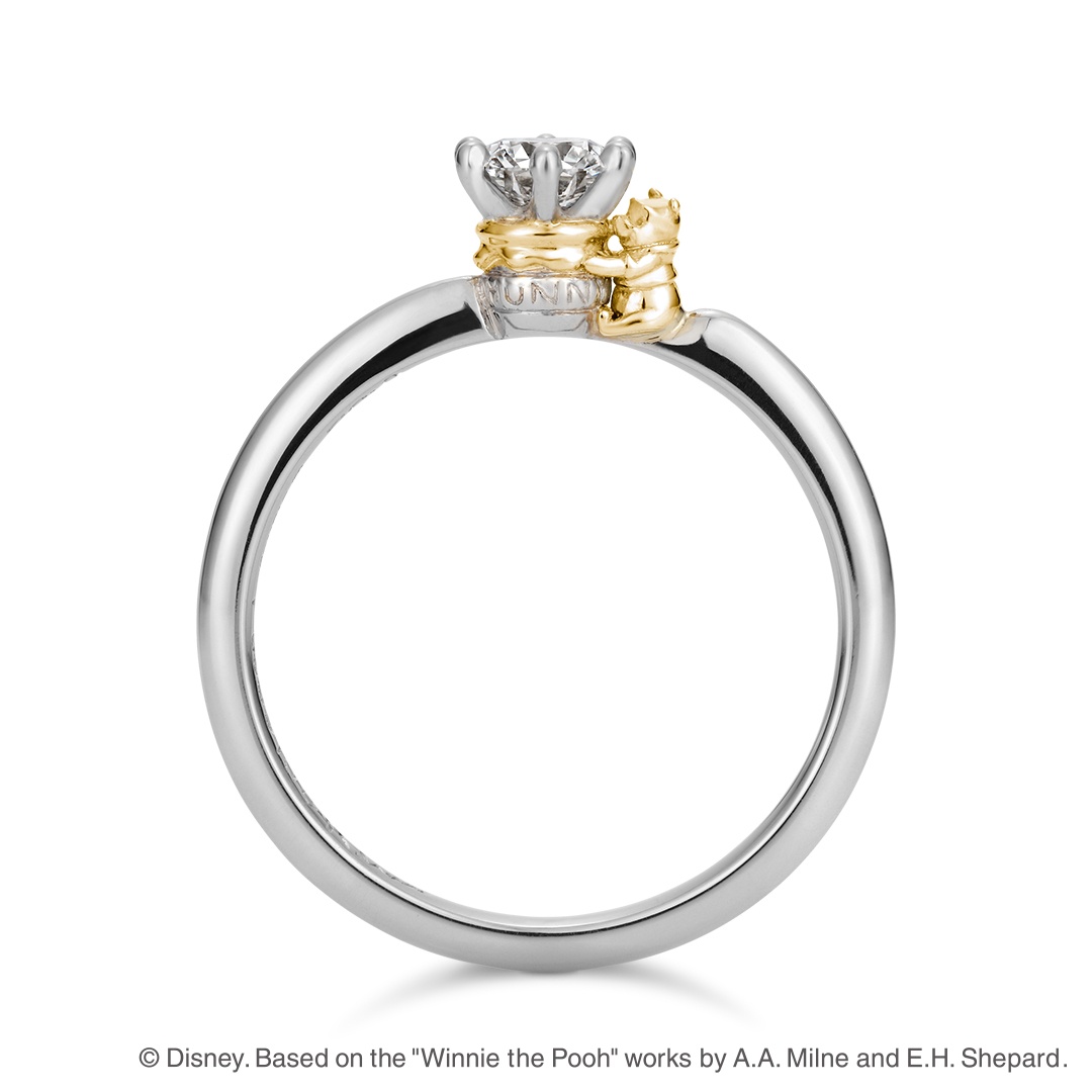 くまのプーさん』[RDPS-307]｜婚約指輪（エンゲージリング）｜結婚・婚約指輪・オーダーメイドのケイウノ