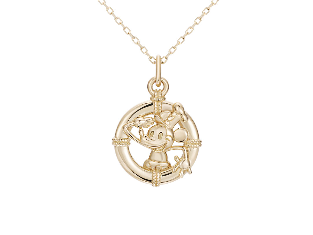 Disney100 limited Necklace -Steamboat Willie-