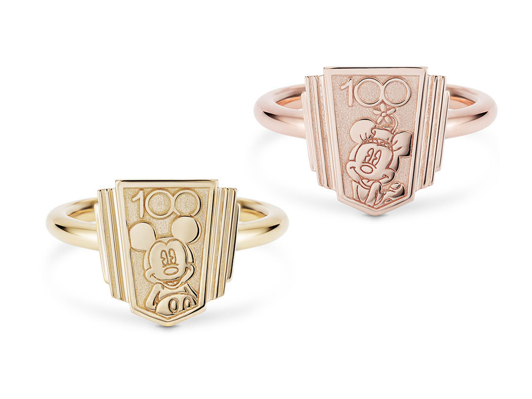 Disney100 limited Ring -Mickey/Minnie-