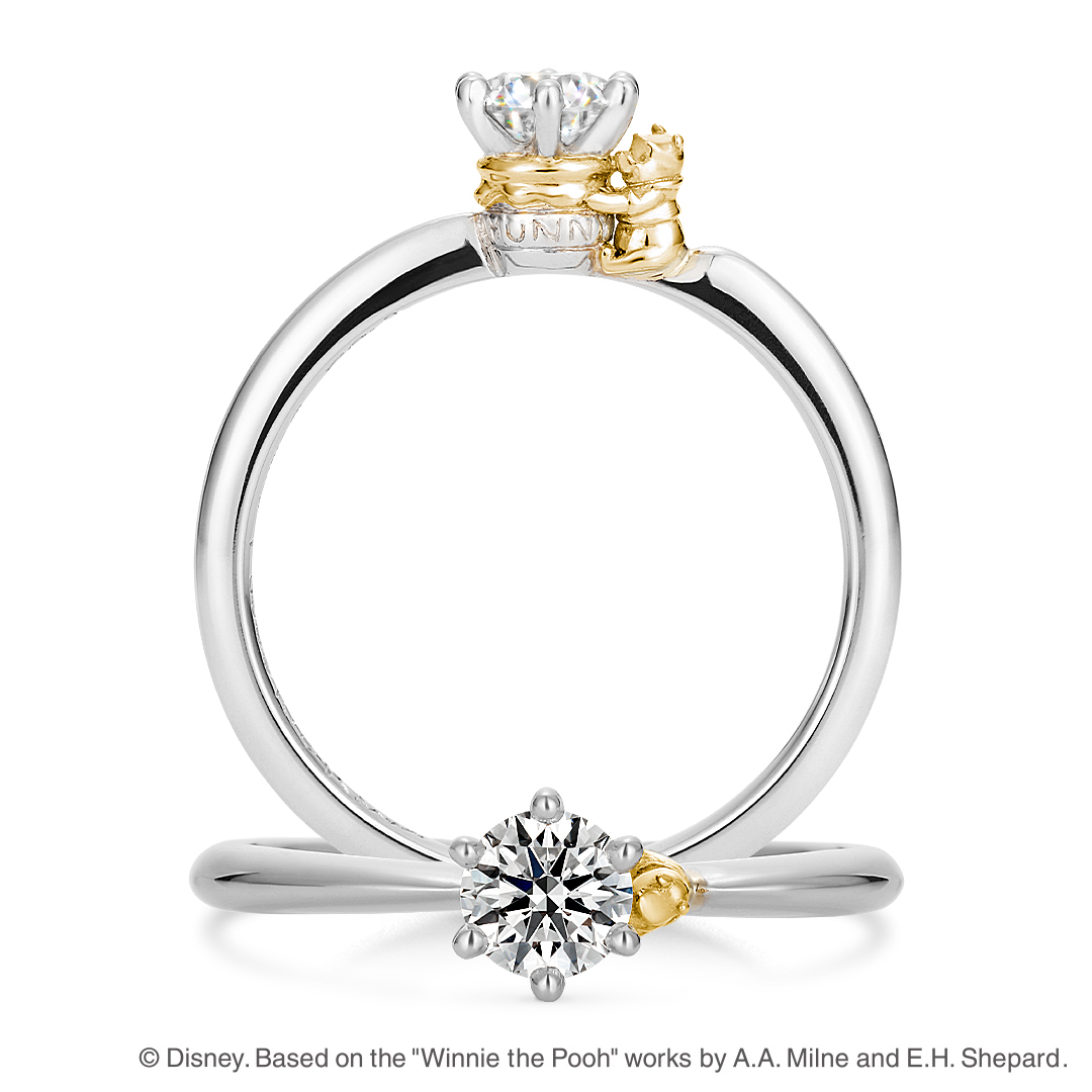 プリンセスティアラ ハート[RDANS-550]｜婚約指輪（エンゲージリング 