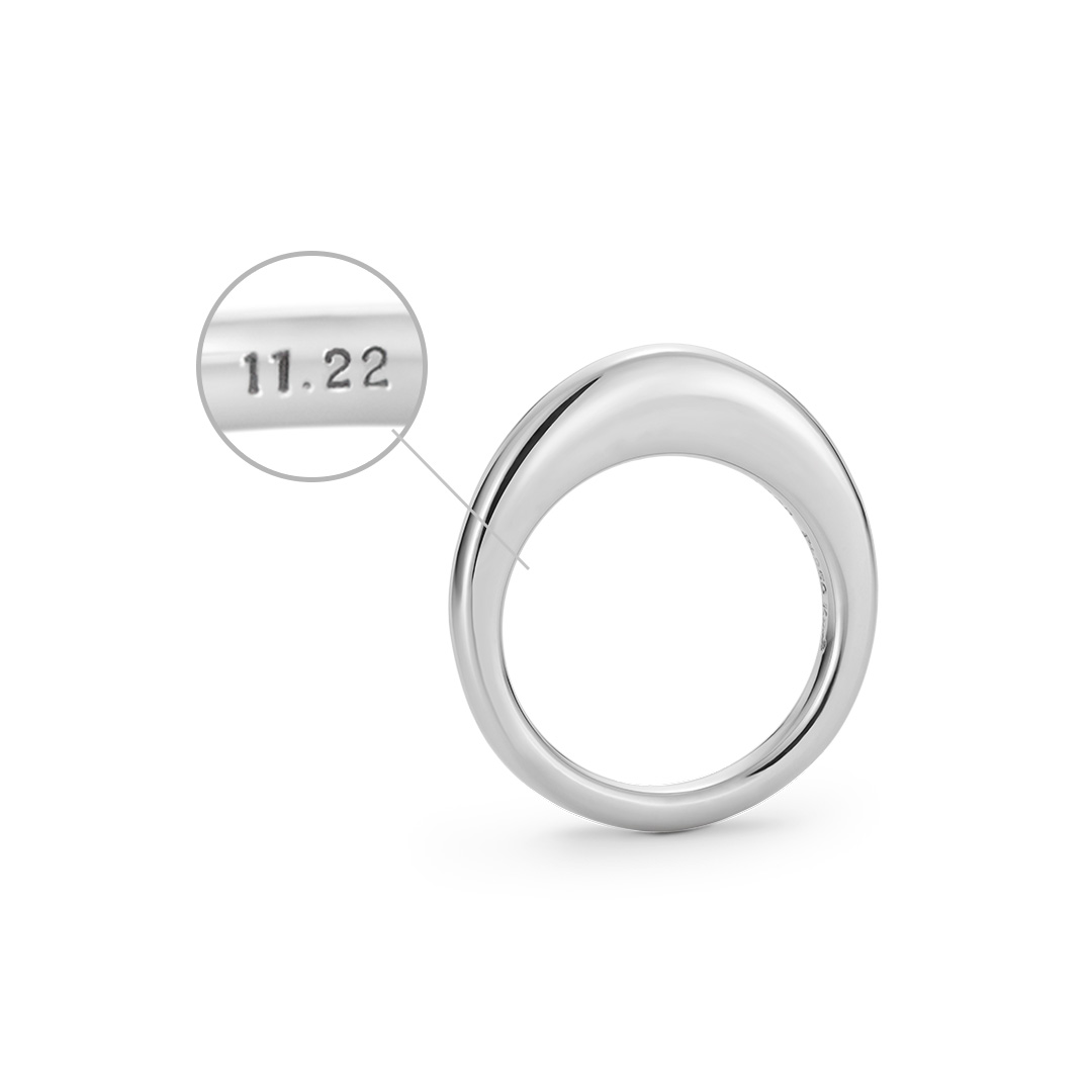 ベビーコッコ（シルバー）[B-RS-602]｜ベビーリング_2