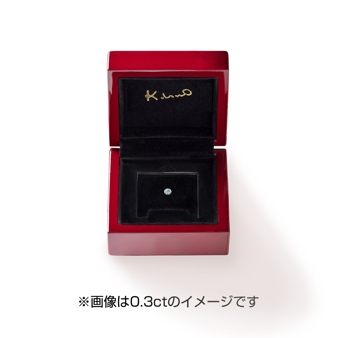 D / VS1 / 3EX / 0.353ct（3star）[LH00005]｜ダイヤモンド_3