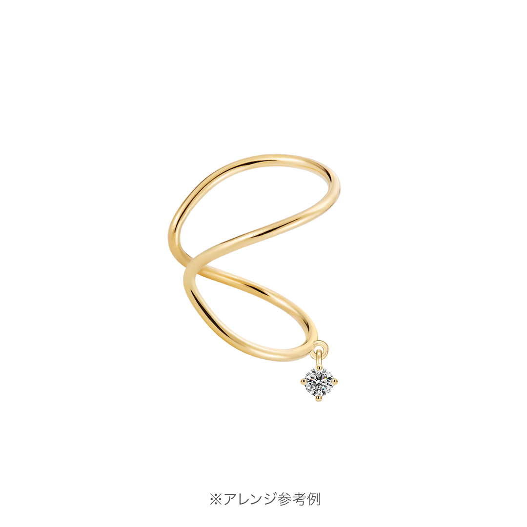 イヤーカフ（ダブルライン）[EE-122]｜ピアス・イヤリング_2