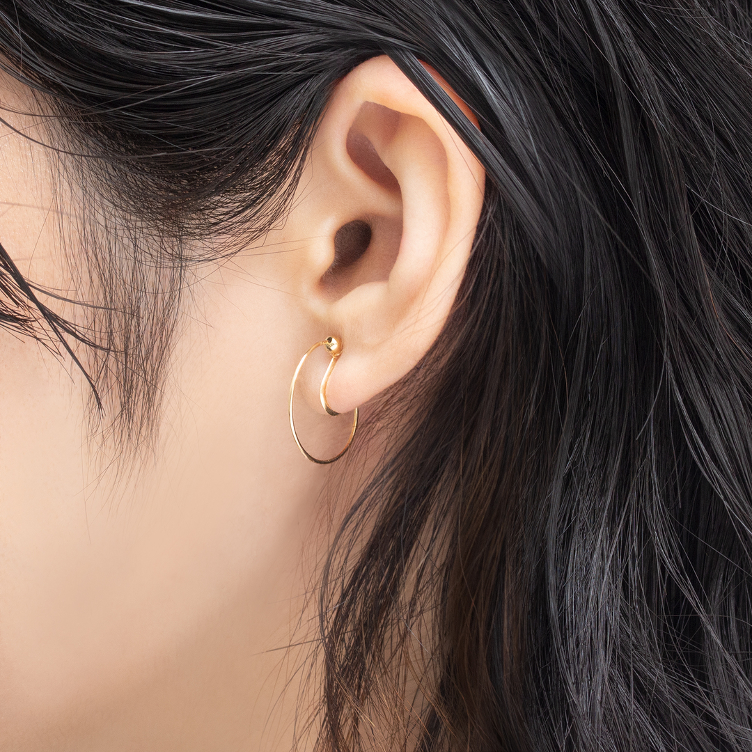 フープイヤリング（プレーン）[Hoopearrings-Plain]｜ピアス・イヤリング_3