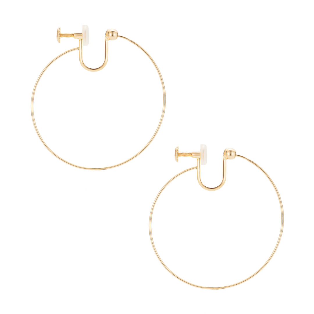 フープイヤリング（プレーン）[Hoopearrings-Plain]｜ピアス・イヤリング_2