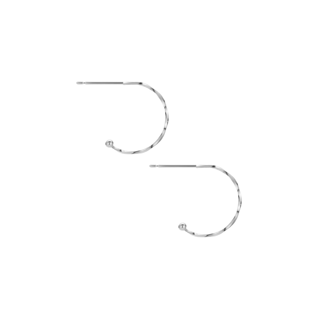 フープピアス（ツイスト）Gタイプ[hoop_pierced_earrings_twist]｜ピアス・イヤリング_1