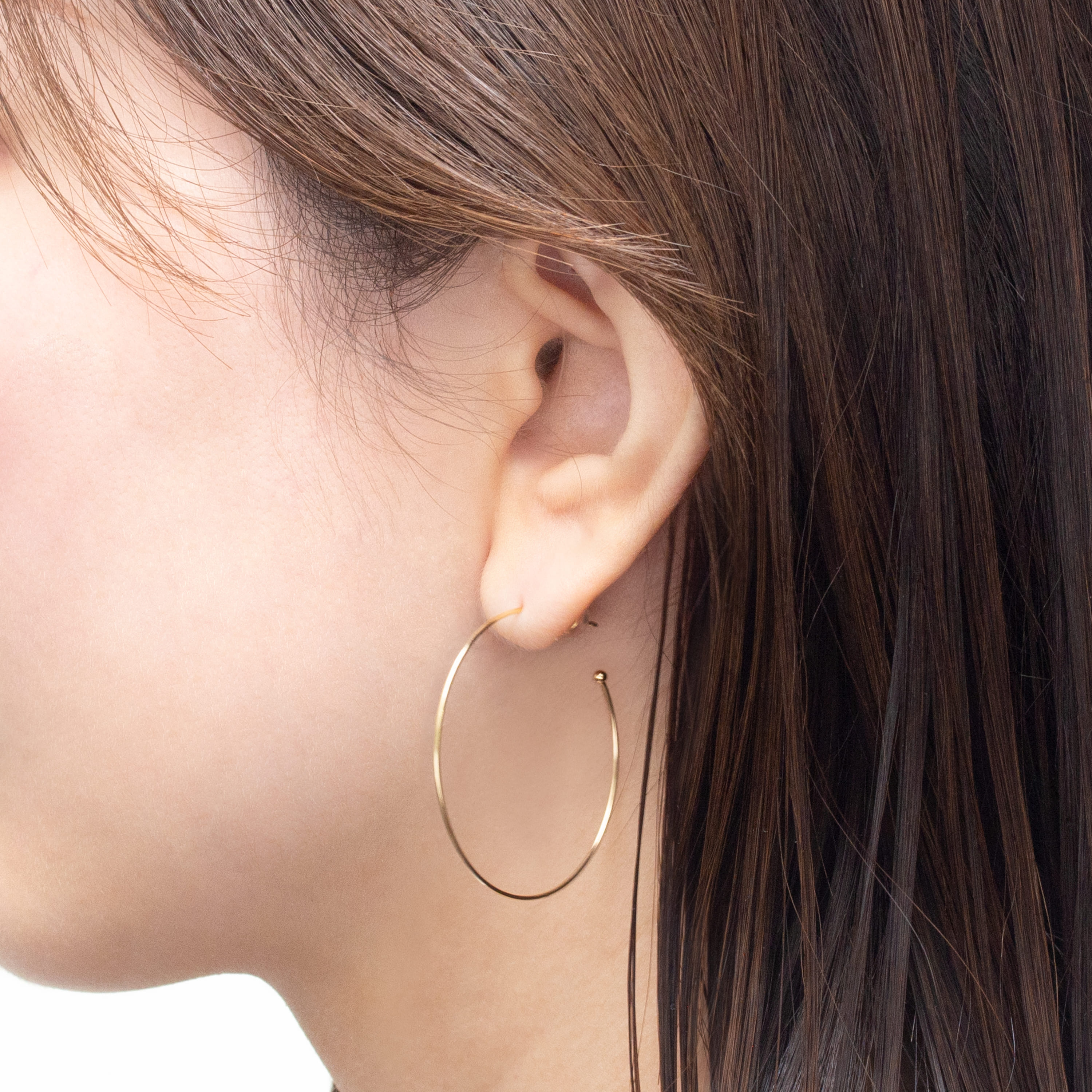 フープピアス（プレーン）Gタイプ[hoop_pierced_earrings_plain