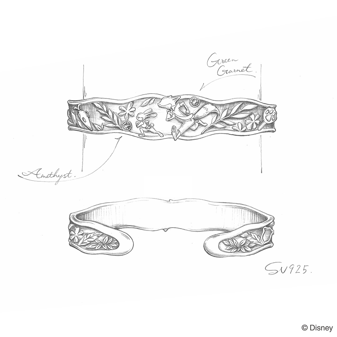 「ズートピア」/ バングル[DODF-1217]｜オーダーメイド（ジュエリー）_4