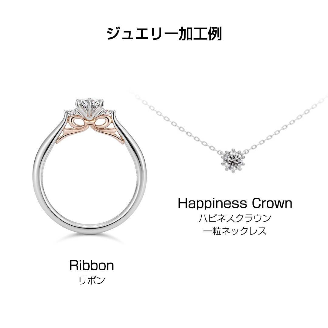 F / SI1 / 3EX H&C / 0.224ct[D00006]｜ダイヤモンド｜結婚指輪・婚約 