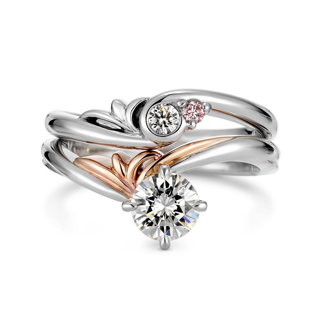 婚約指輪[ODE-030]｜オーダーメイド-エンゲージリング-｜結婚指輪 