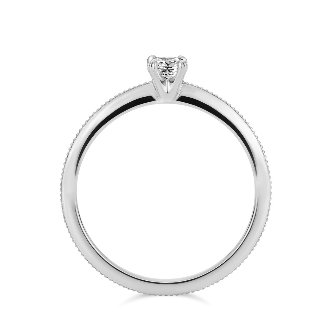 ブライトネス「クラシコ」 クッション[OP-RANS-1550-0.2]｜婚約指輪（エンゲージリング）_1