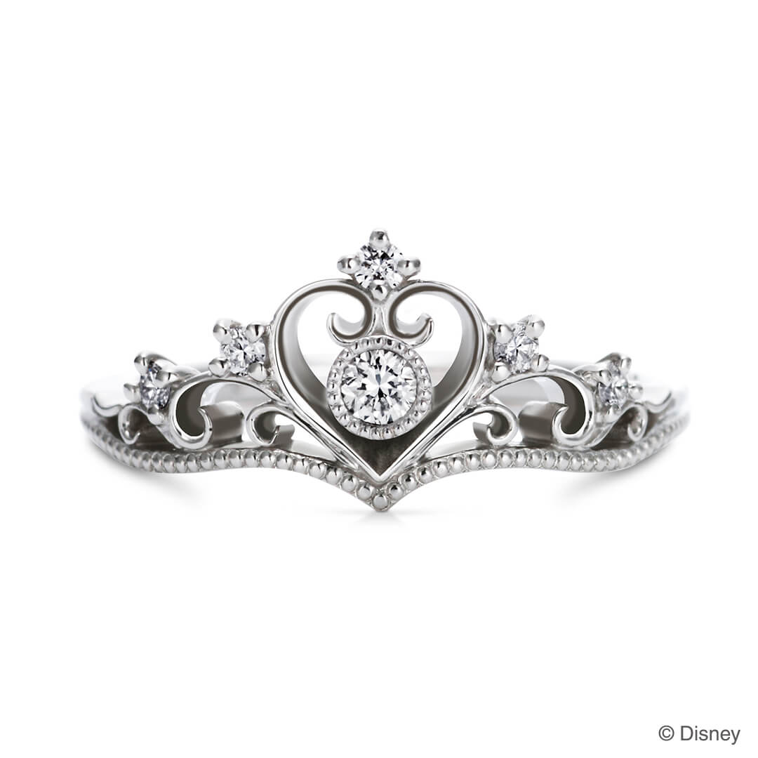 プリンセスティアラ ハート[RDANS-550]｜婚約指輪（エンゲージリング）_0