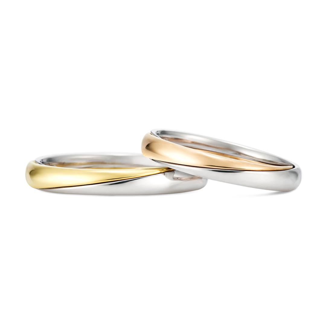 ギメルリング(2連)[RS-638]｜結婚指輪（マリッジリング）_0