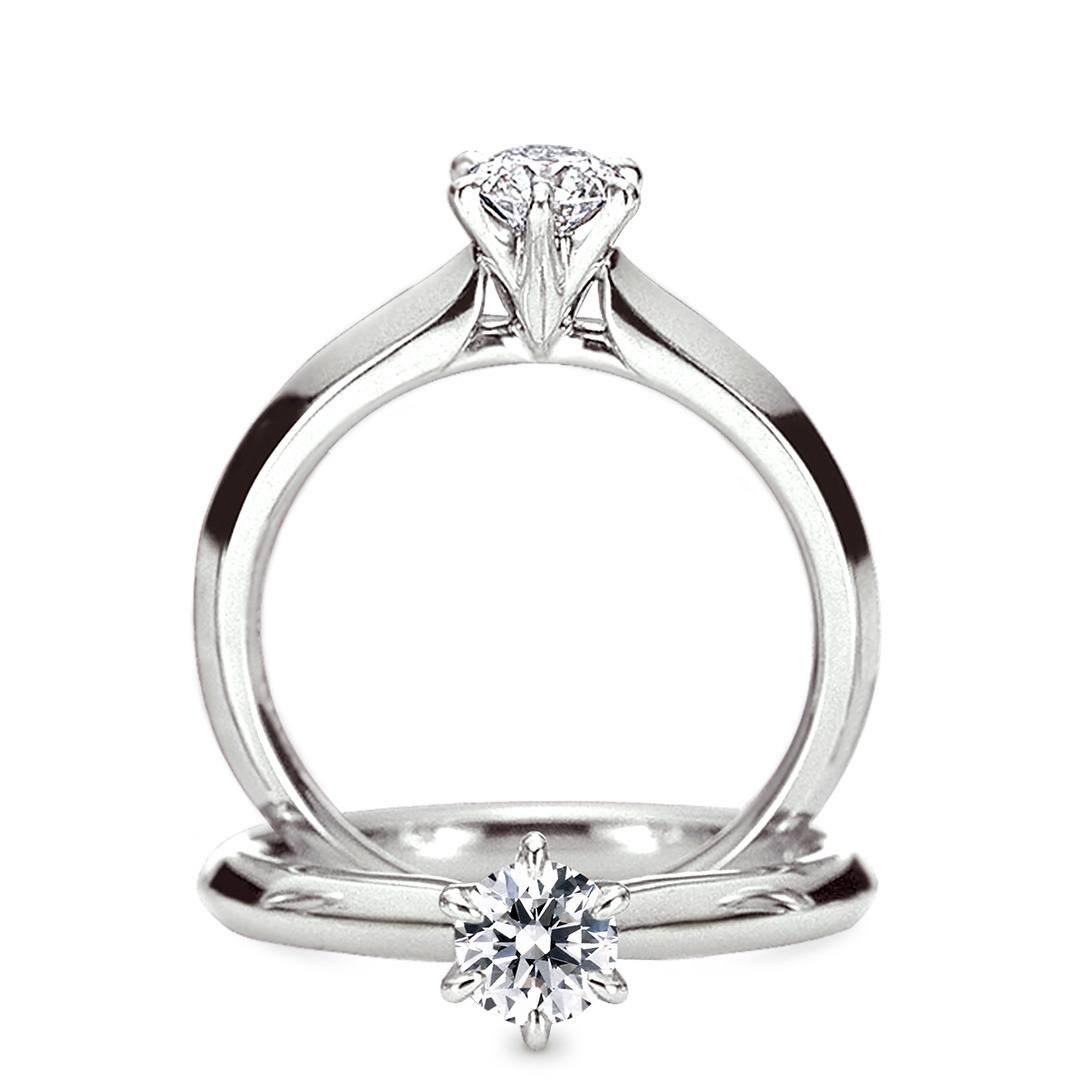 ホワイトリリー[RSS-651]｜婚約指輪（エンゲージリング）｜結婚・婚約
