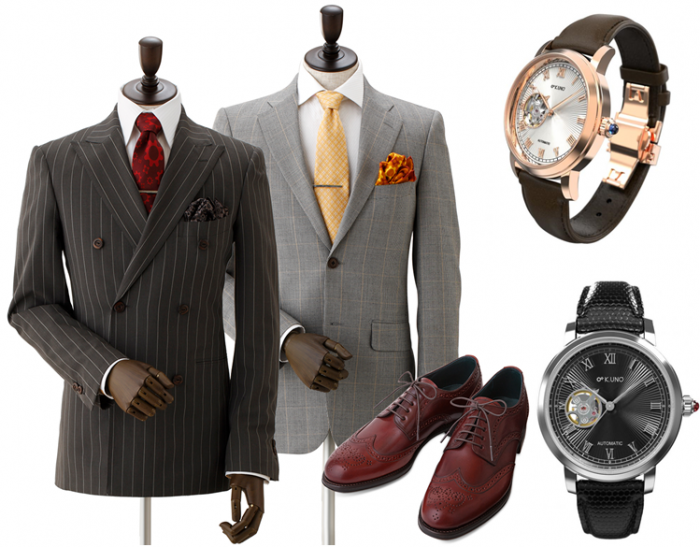 スーツ,時計,紳士靴