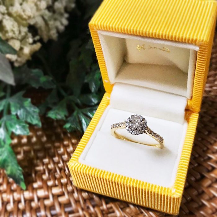 祖母の婚約指輪をリフォームしたオーダーエンゲージリング・ジェイアール名古屋タカシマヤ店 | K.UNO BLOG | 結婚指輪・婚約指輪 ・オーダーメイドのケイウノ