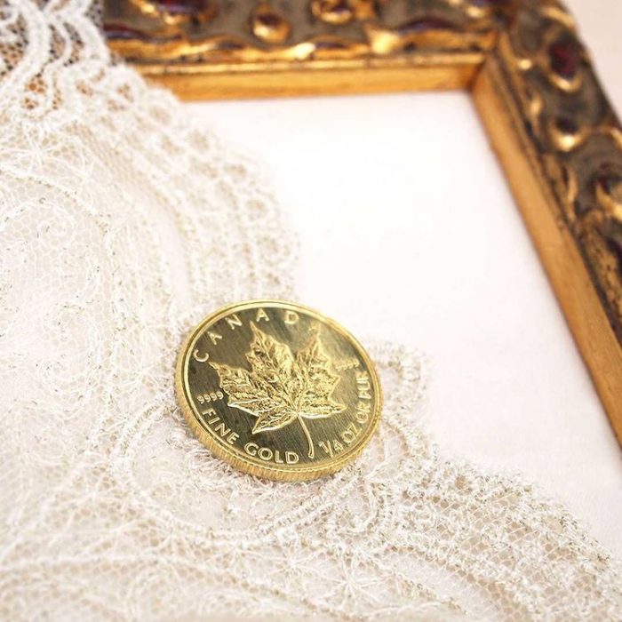 誕生記念の金貨をネックレスに… | K.UNO BLOG | 結婚指輪・婚約指輪